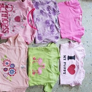 Girls tshirts size 7 - 8 lot total 11 shirts